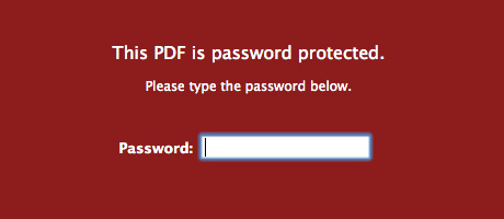 securing your pdfs