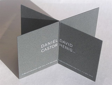 confusing business card