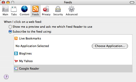 rss reader firefox addon