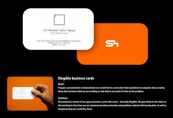 business card