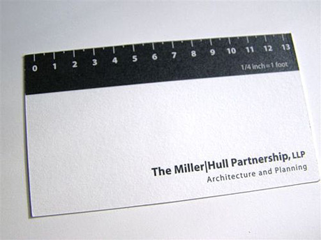 Architect business card