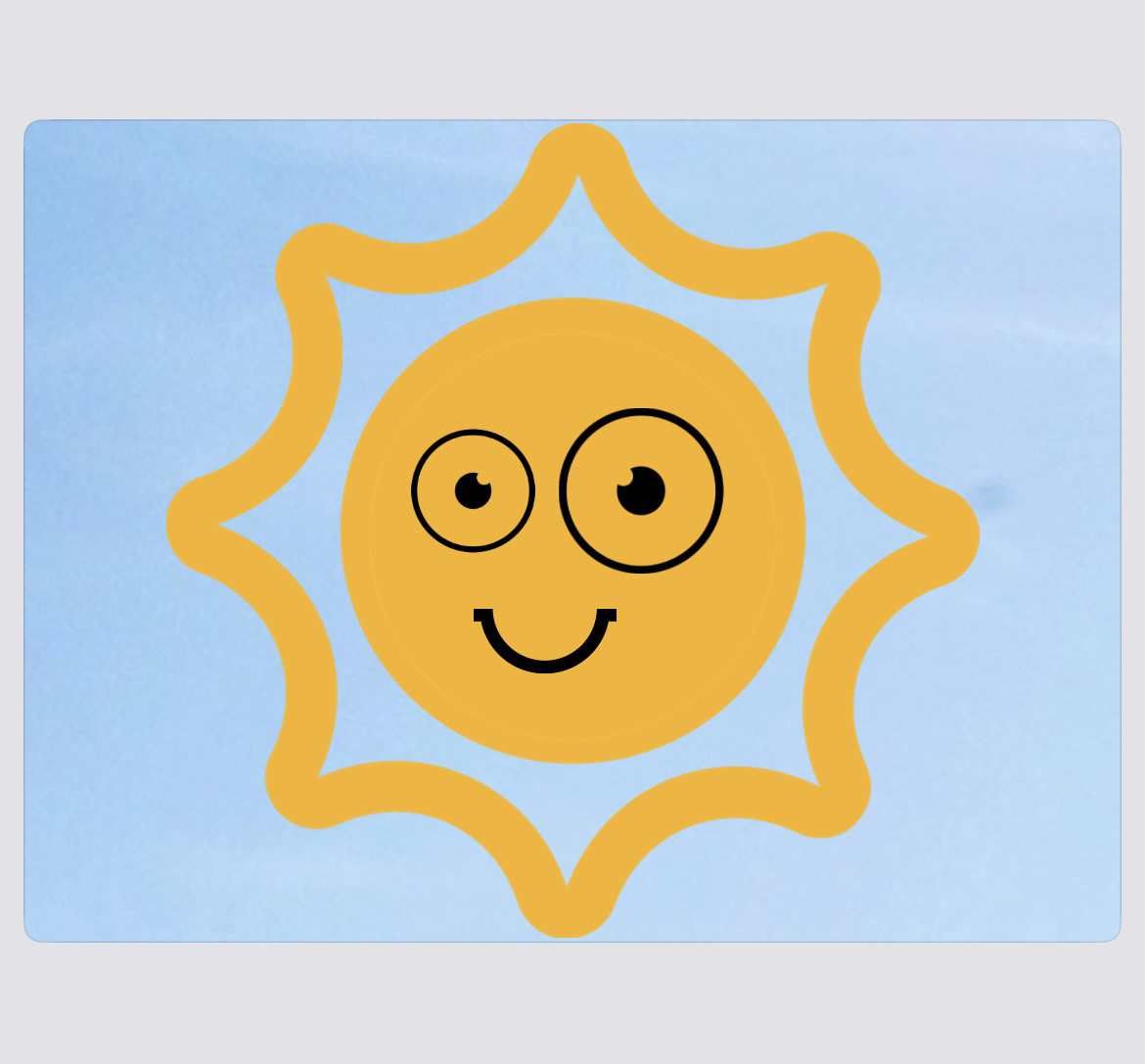 drawing sun clipart