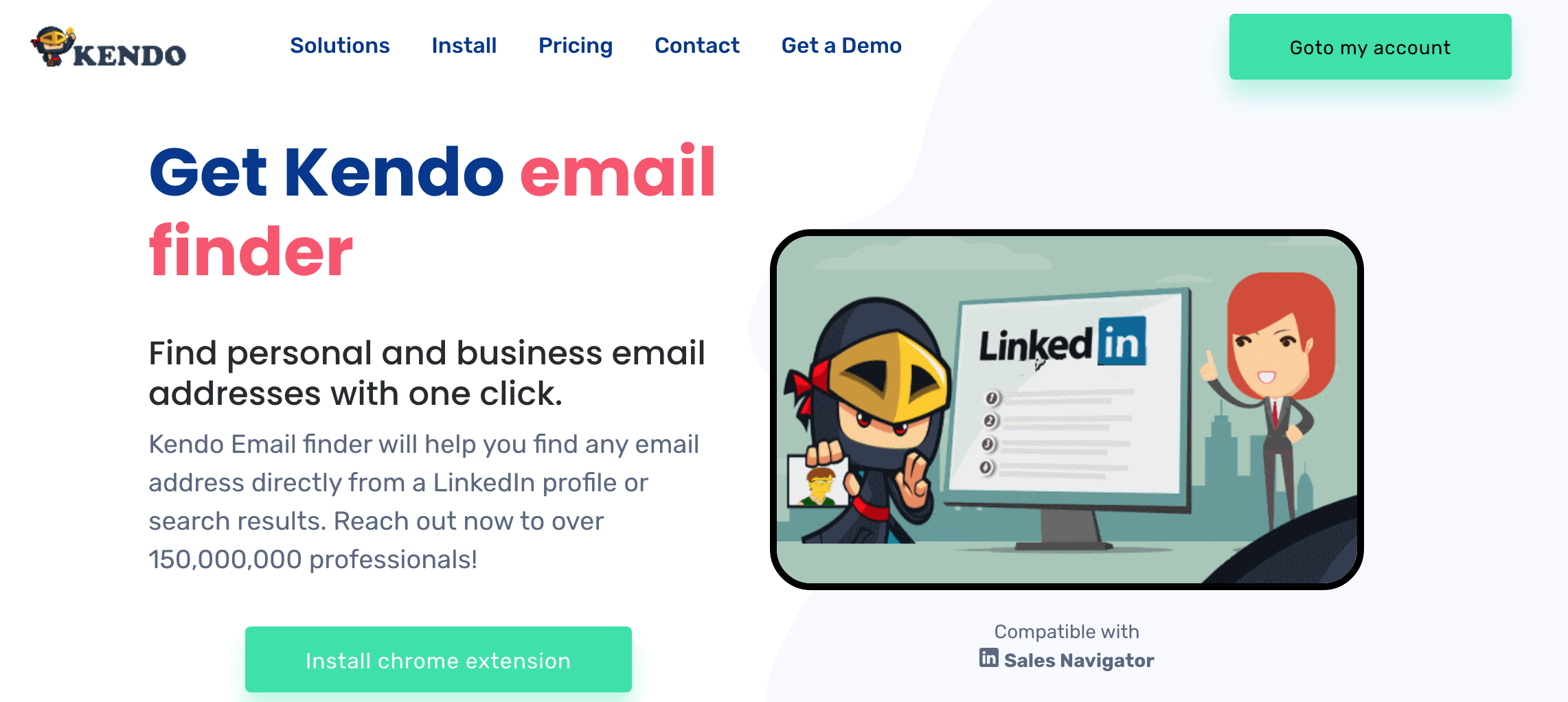 Kendo email finder