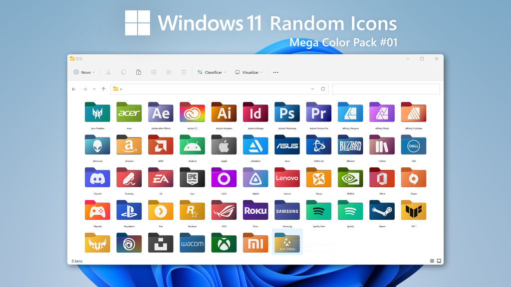Exploring the Stunning Variety of Windows 11 Icons | Creative Bits